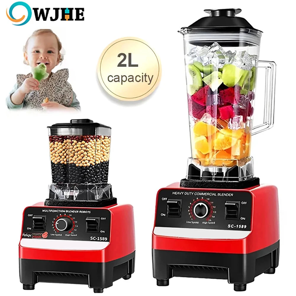 OWJHE 2000W Blender for Food High Power Juicer Baby-Food