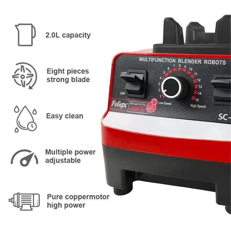 OWJHE 2000W Blender for Food High Power Juicer Baby-Food