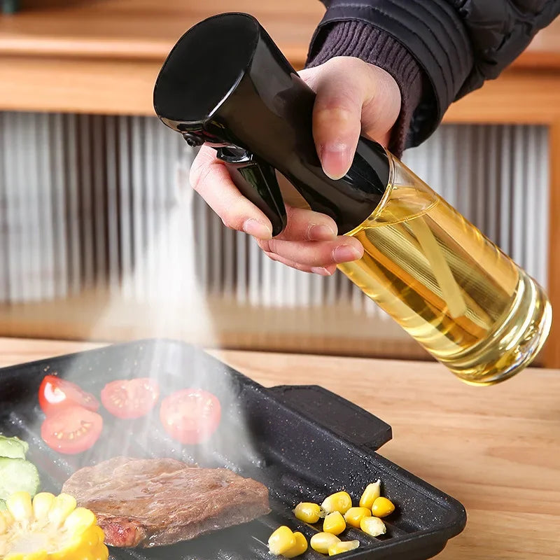 Flacon pulvérisateur d'huile de 200 ml ou 300 ml pour la cuisine