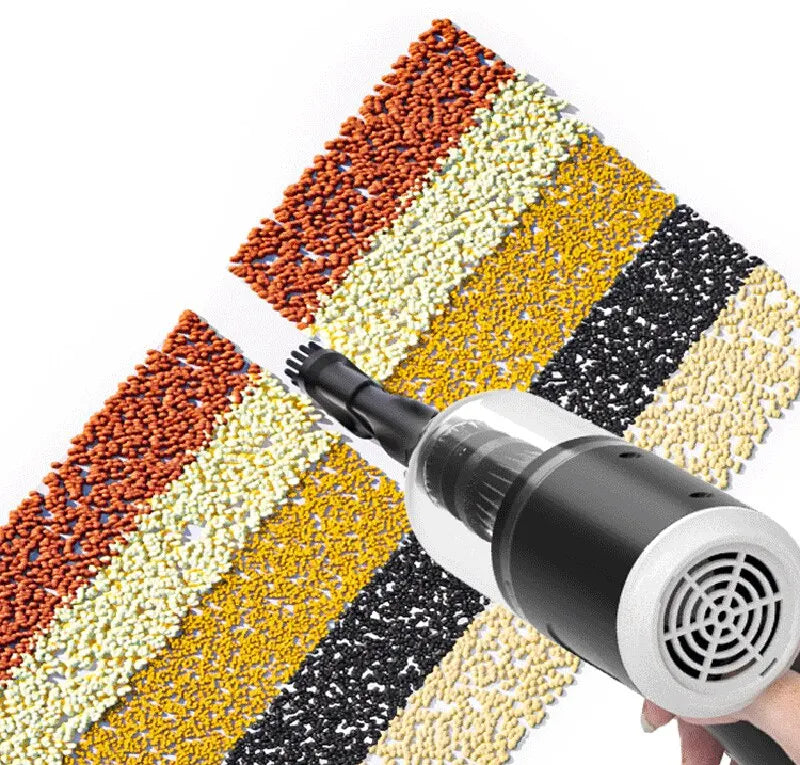 Mini aspirateur de voiture sans fil 9000 Pa batterie 1200 mAh, rechargeable par USB