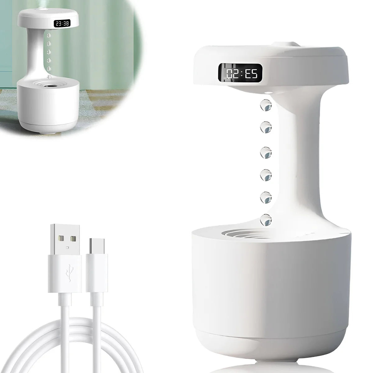 humidificateur antigraviter
