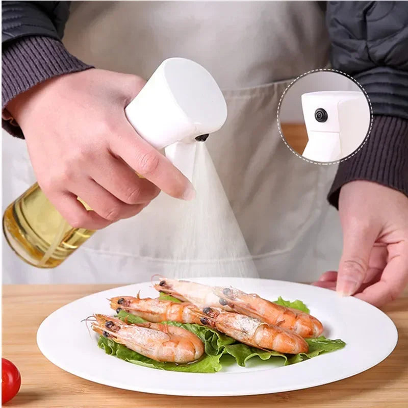 Flacon pulvérisateur d'huile de 200 ml ou 300 ml pour la cuisine