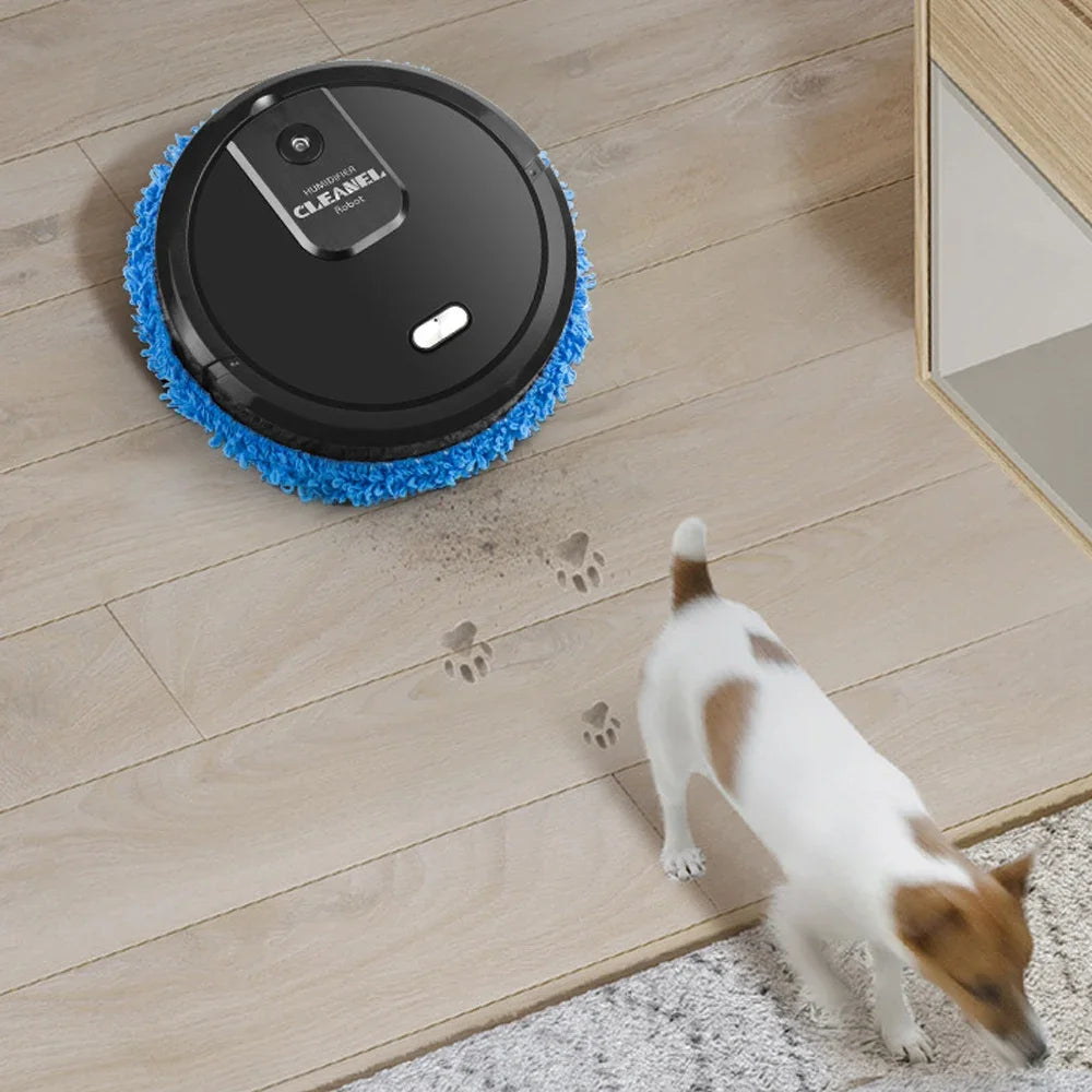 3 In 1 Robot Mop with Self-Emptying Base