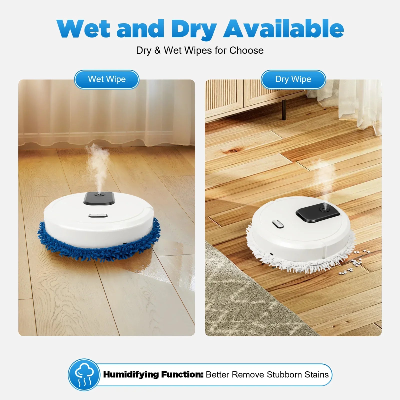 3 In 1 Robot Mop with Self-Emptying Base